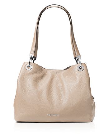 michael kors raven pebbled leather tote|Michael Kors raven large tote.